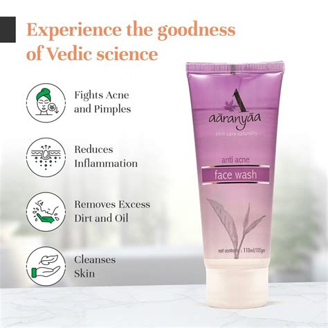 Anti-Acne Face Wash for Pimple Prone Skin | aaranyaa – aaranyaa skincare