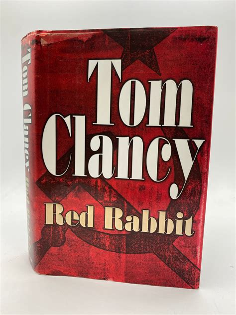 Tom Clancy Signed Book - Red Rabbit