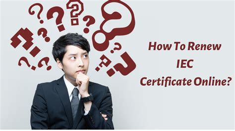 Image result for How to Renew IEC Code