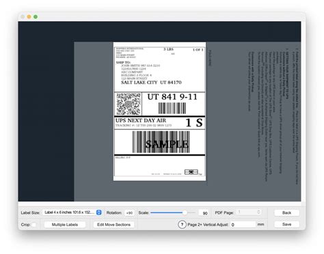 UPS Labels 的图像结果