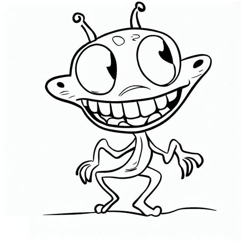 Image result for Alien Coloring Pages