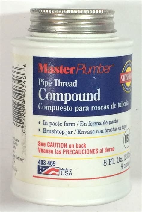 Image result for Which Pipe Thread Compound Should I Use