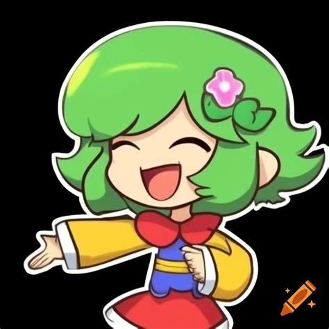 Character sig from puyo puyo in vibrant spanish cartoon style on Craiyon