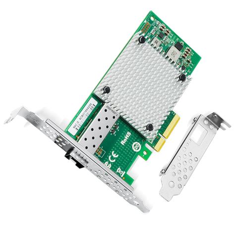 Amazon.in: Buy 10Gb PCI-E NIC Network Card, Single SFP+ Port, with ...