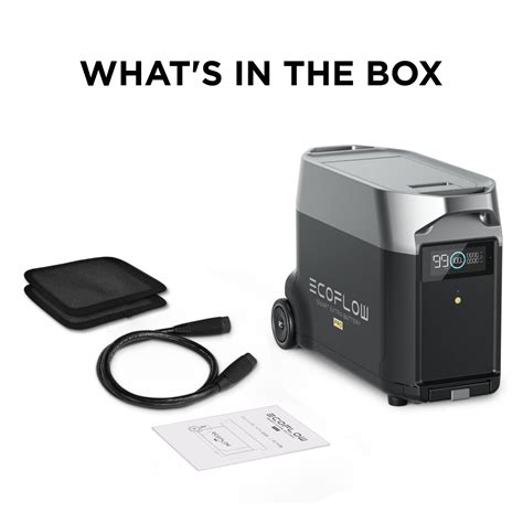 Buy EF ECOFLOW DELTA Pro Smart Extra Battery, 3600Wh Capacity, Expand ...