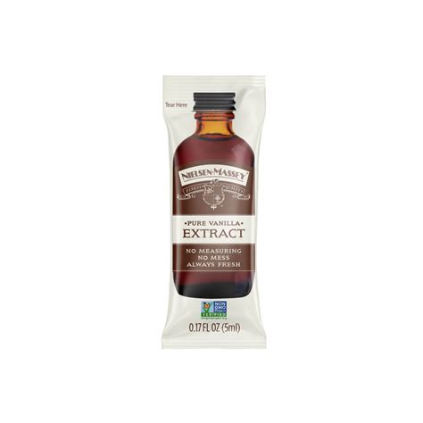 Single Serve Madagascar Bourbon Pure Vanilla Extract - Nielsen-Massey ...