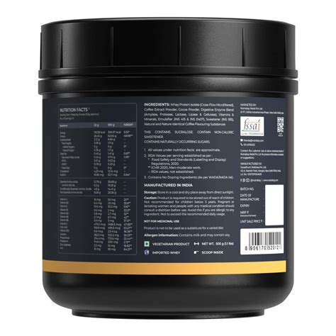 Buy NUTRABAY GOLD 100% WHEY PROTEIN ISOLATE|26G PROTEIN|MUSCLE SUPPORT ...