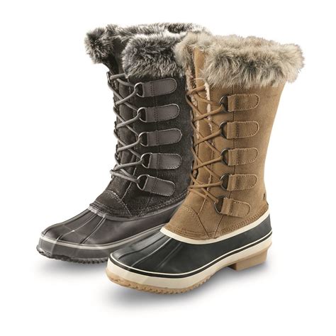 Women's Ankle High Snow Boots at Sally Garner blog