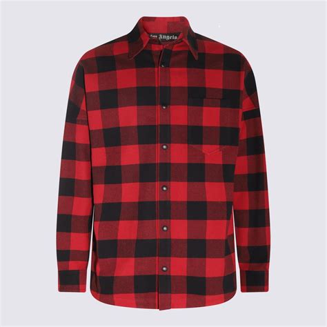 Black And Red Logos Men Shirts | Editorialist