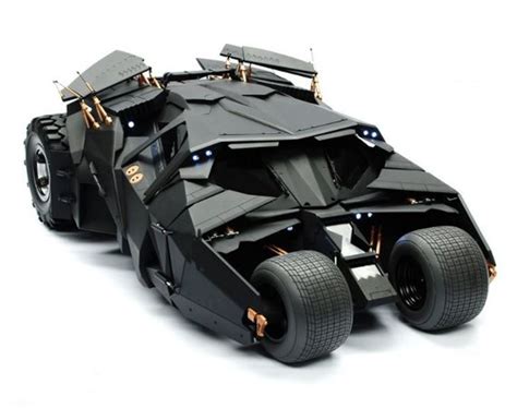 Buy Batman The Dark Knight Rises Exclusive Batmobile Vehicle with 4 ...