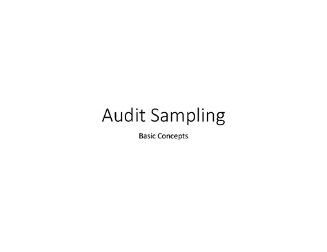 Image result for Sampling in Auditing