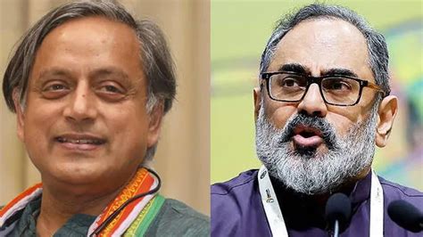 Shashi Tharoor accepts Rajeev Chandrasekhar's challenge; Will ...