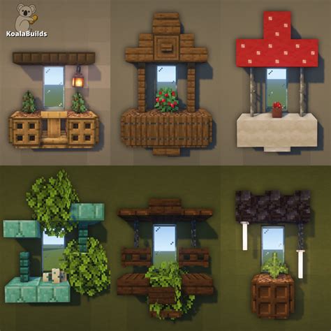 Minecraft 6 window design ideas made by me – Artofit
