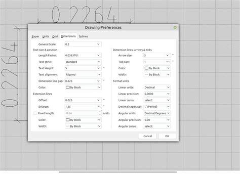 LibreCAD Scale 的图像结果