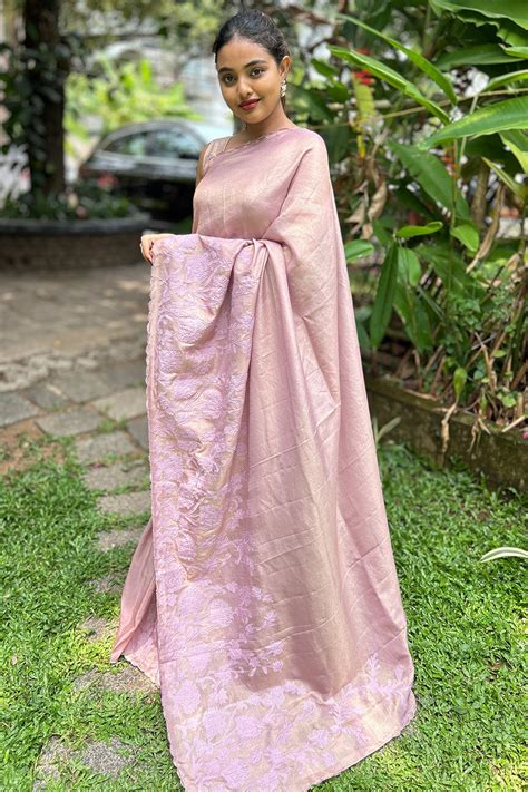 Soft Crush Tissue sarees - Tara collection– House of Mannath