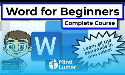 Image result for Word Tutorial Level 1 Lesson by Lesson in One Time