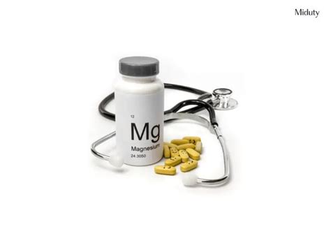 Top 5 Benefits of Magnesium Supplements for Women - Miduty