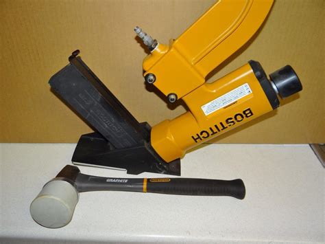 Stanley Bostitch MIII Floor Stapler w/Hammer Pneumatic Air Nail Gun ...