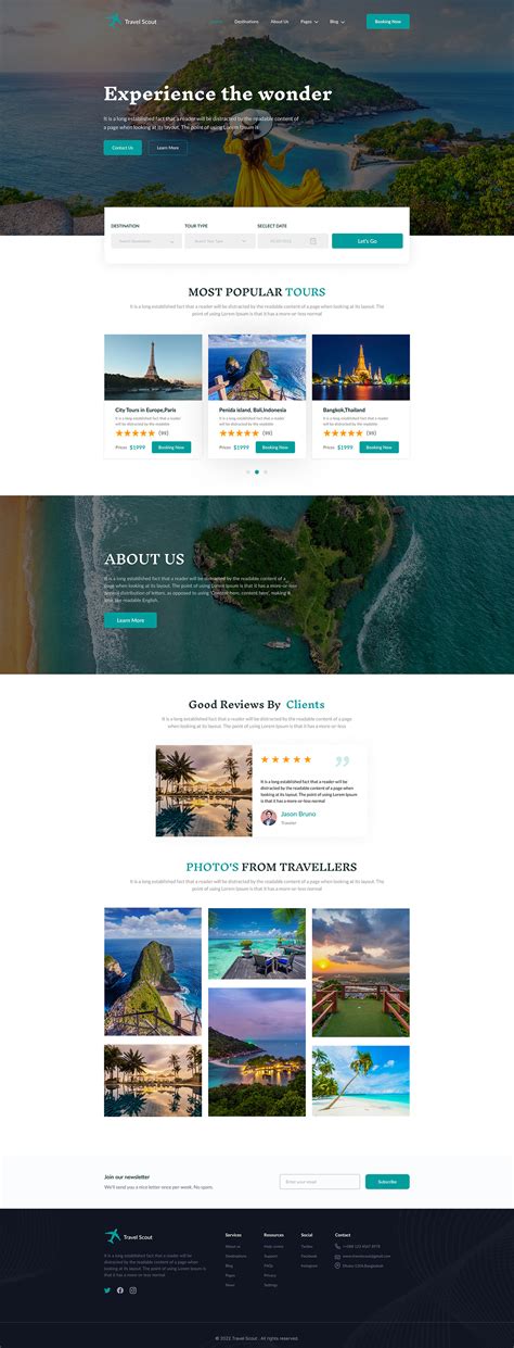 Travel Website 的图像结果