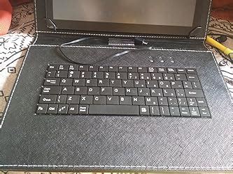 Saco Universal 10 inch Tablet Keyboard Case with PU Leather Cover ...