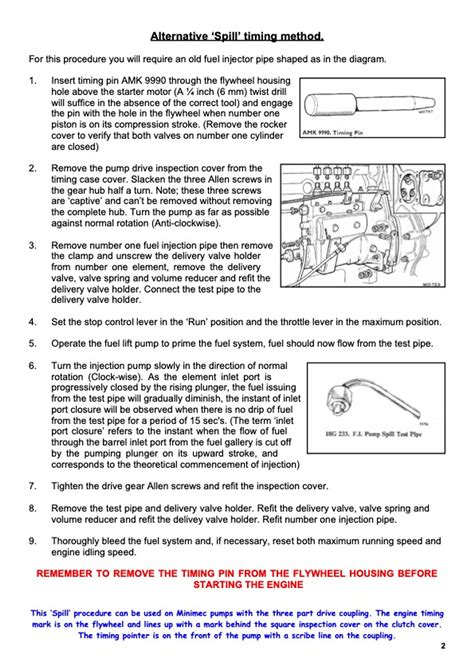 Image result for Injection Pump Setting Timing