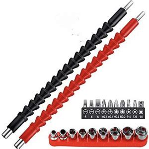 Tanya 21 pcs Hardware Accessories Flexible Shaft Bit Screwdriver ...