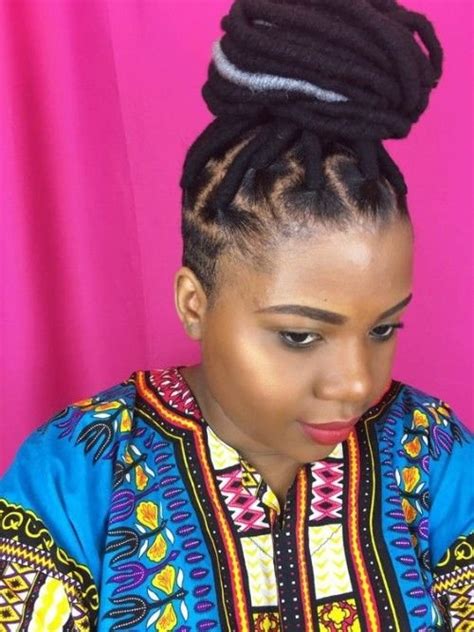 Yarn Wrap Locs 的图像结果