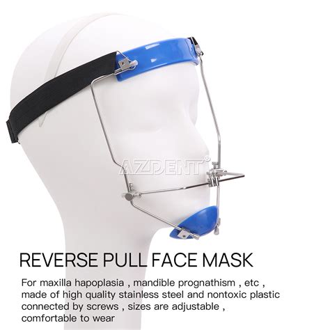 Dental Adjustable Orthodontic Reverse Pull Headgear Facial Mascara | eBay