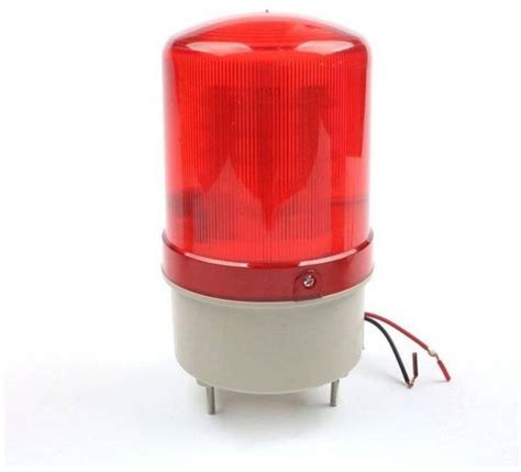 brow Industrial Tower Buzzer Siren AC 220V and DC 12/ 24V LED Light ...