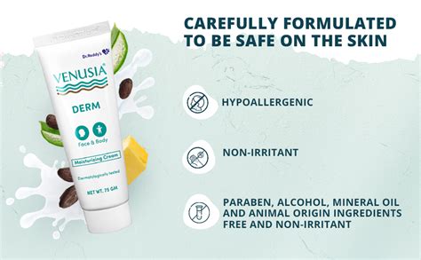 VENUSIA Dr Reddy'S Derm Moisturizing Lotion For Face And Body,Repairs ...