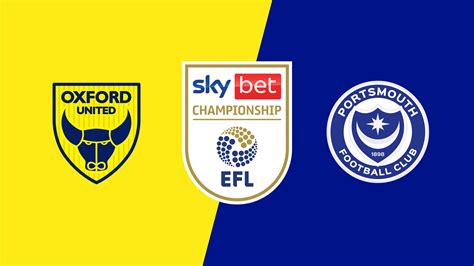 Watch English Football League Oxford United vs. Portsmouth - Paramount+