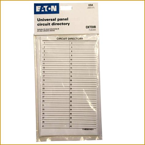 Image result for Breaker Box Labels Template