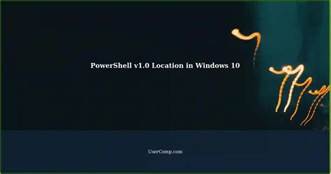 How to Make a PowerShell Script Windows 1.0 的图像结果