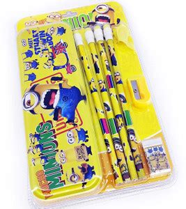 Flipkart.com | Paper Bear Minion Minion Art Metal Pencil Box - Box
