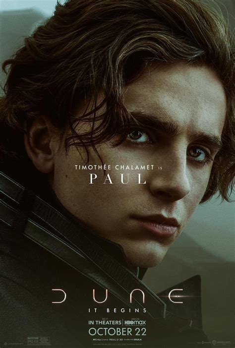 DUNE (2021) Movie Posters: Timothée Chalamet, Jason Momoa, Rebecca ...