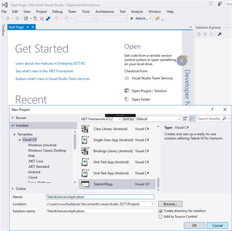 Make First Xamarin App Visual Studio 的图像结果