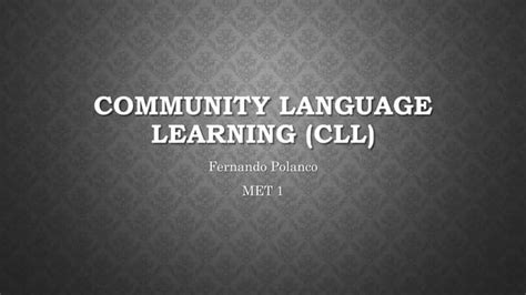 Community Language Learning 的图像结果