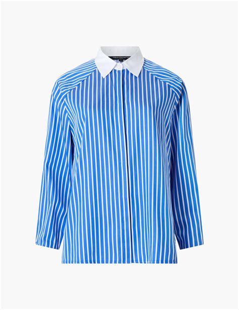 Pure Cotton Striped Collared Shirt | French Connection | M&S