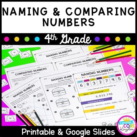 Image result for 4th Grade Math Comparing Numbers