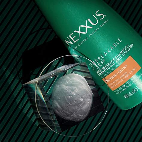 Nexxus Unbreakable Care Anti-Breakage Shampoo 13.5 oz - Keratin, Collagen, Biotin, Sulfate-Free ...