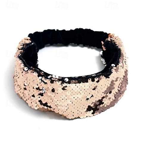 Sequin Headbands Elastic Stretch Sparkly Fashion Headband for Teens ...