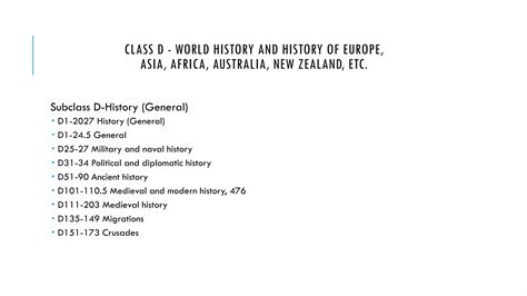 History Library of Congress Classification 的图像结果