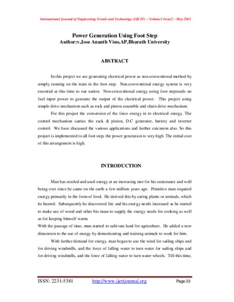 Image result for Foot Step Power Generation Problem Statement