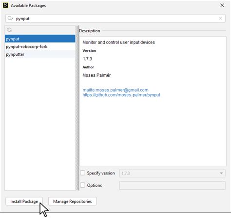 Image result for How to Install Pynput in Python
