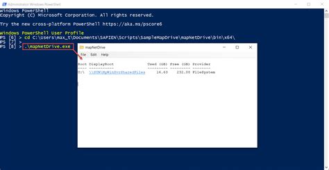 How to Create Map Drive On PowerShell Script 的图像结果