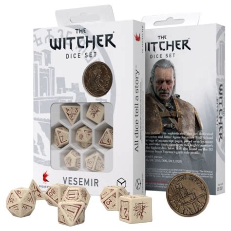 The Witcher Dice Set: Vesemir - The Old Wolf |www.drustveneigre.rs|