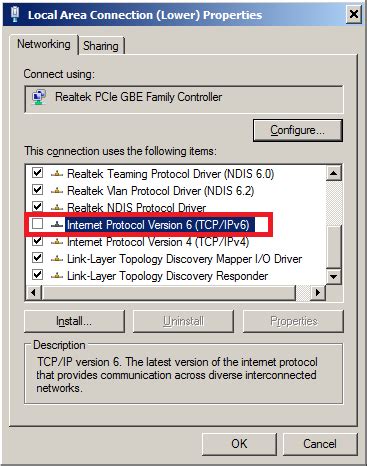 Local Area Connection Properties 的图像结果