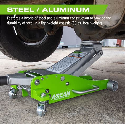 3 Ton Hybrid Floor Jack — Arcan Professional Tools