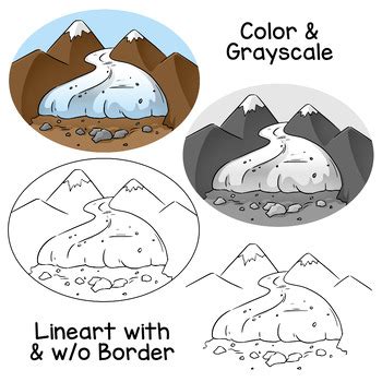 Weathering and Erosion Clip Art: Set 1 of 2 by Digital Classroom Clipart