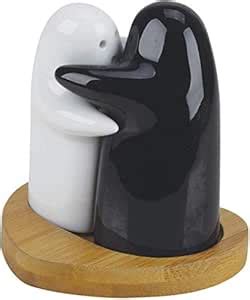 Buy SkyKey Salt and Pepper (Seasoning & Spice) Shakers Hugging Couple ...